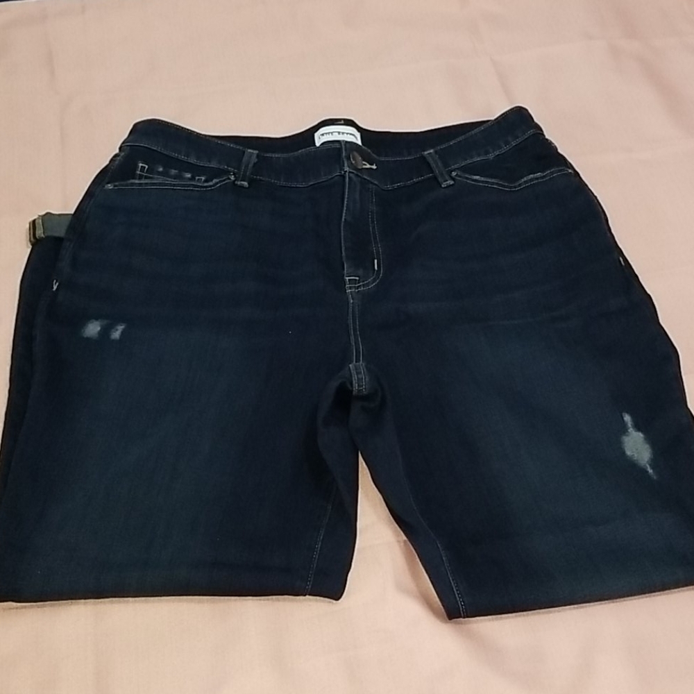 Lane bryant boyfriend denim size 14